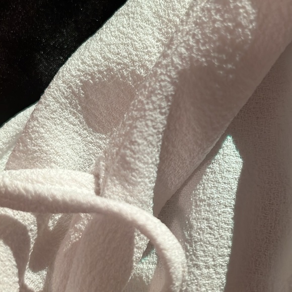 White Wrap Top - Picture 4 of 4